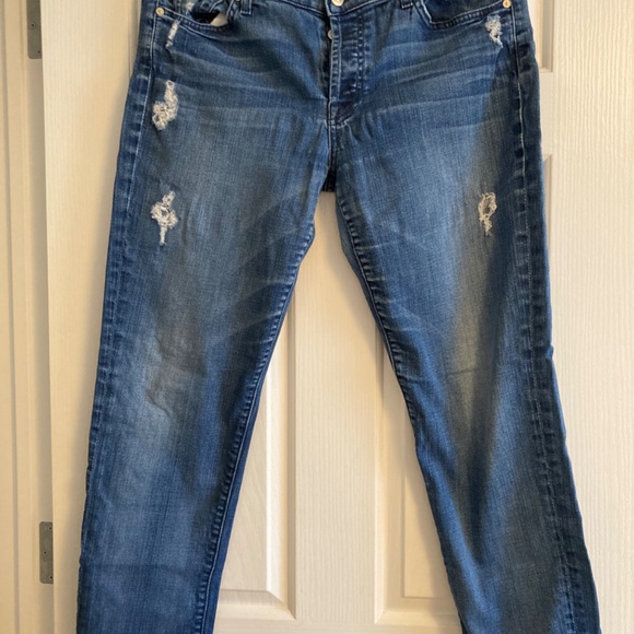 7 for All Mankind Josefina boyfriend skinny - Picture 4 of 5